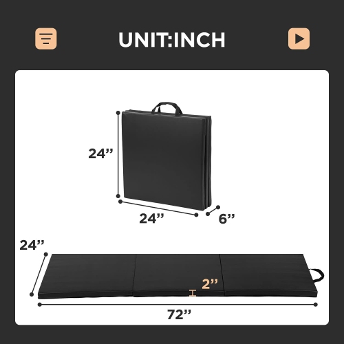 Gymnastics Mats Exercise Mat Tumbling Mats for Gymnastics Gymnastics Mats for Home Yoga Mat Exercise Pad Lightweight Gymnastics Panel Mat for Home