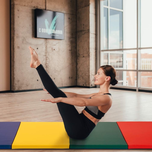 Gymnastics Mats Exercise Mat Tumbling Mats for Gymnastics Gymnastics Mats for Home Yoga Mat Exercise Pad Lightweight Gymnastics Panel Mat for Home