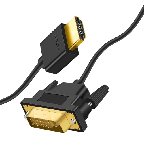 Câble Adaptateur HDMI à DVI de 1,8m - Bidirectionnel - Adaptateur HDMI à DVI  ou DVI à