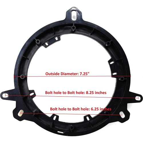Aftermarket 6" to 6.75" Speaker Adapter Bracket 82-8148 for Lexus Toyota Scion Comparable to Metra