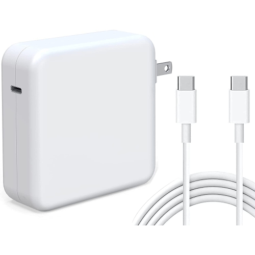 Adaptateur d'alimentation USB-C de 61 W, compatible avec le chargeur  Mac Book Pro, pour Mac Book Pro 13 15 16 po 2020 2019 2018