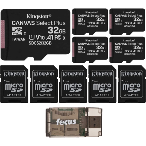 Kingston - Carte Mémoire MicroSD Plus Canvas Go avec Adapteur SD