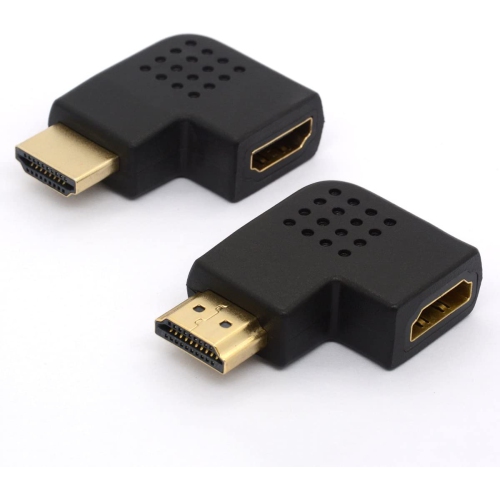 Coupleur HDMI® (femelle vers femelle) - 90 degrés