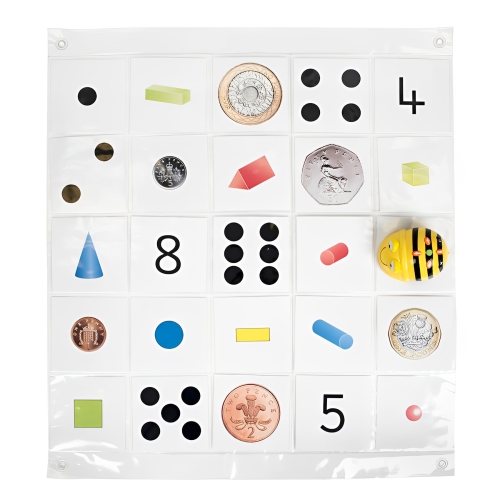 TTS – Tapis de poche transparent 5x5 pour le robot de programmation Blue-Bot d’Bee-Bot, jouets de jeu éducatifs STIM programmables avec robots