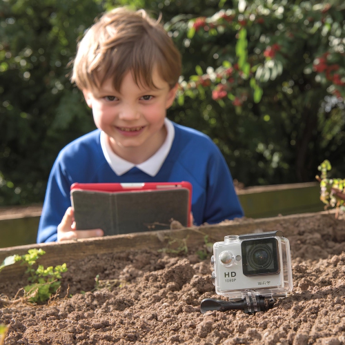 TTS Robot 4K Action Camera with WiFi for Rugged Robot, Pro-Bot, and InO-Bot Coding Robot Cam Accessories