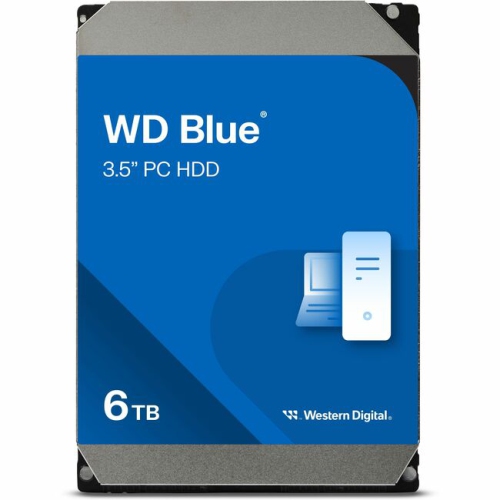 WD  60Ezax 3.5-Inch PC HDD (60Ezax) In Blue