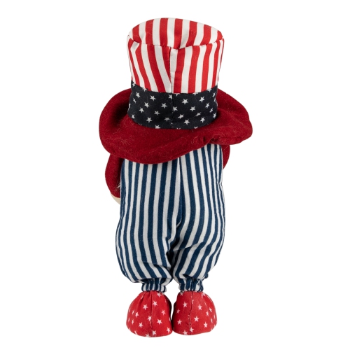 12.25" Patriotic Heart 4th of July Americana Gnome
