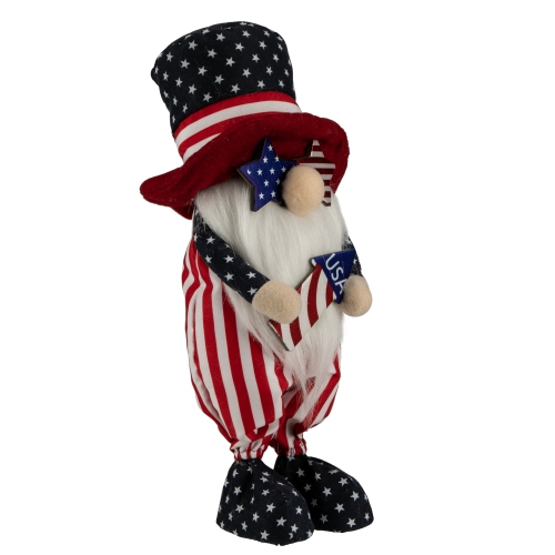 12.25" Patriotic Rocket 4th of July Americana Gnome
