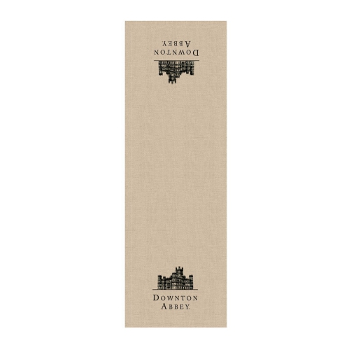 Downton Abbey British Highclere Castle Natural Beige Decorative Table Runner 16" x 60"