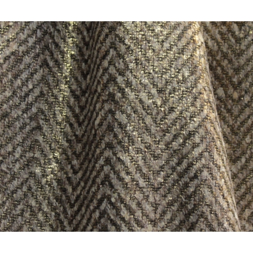 Chemin de table rectangulaire de 72 po à chevrons dorés et bruns