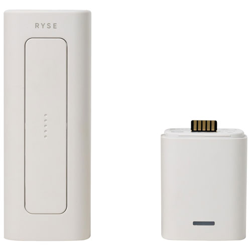 RYSE SmartShade Smart Window Shade Motor with Battery Pack - White