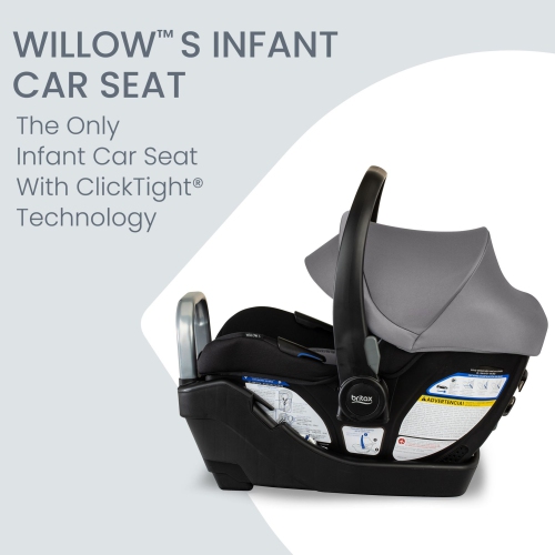 Britax Willow S Infant Car Seat - Graphite Onyx