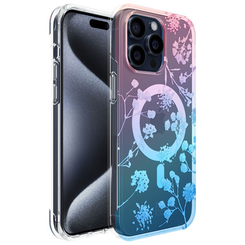 Incipio Forme Fitted Hard Shell Case with MagSafe for iPhone 15 Pro Max - Ombre Floral