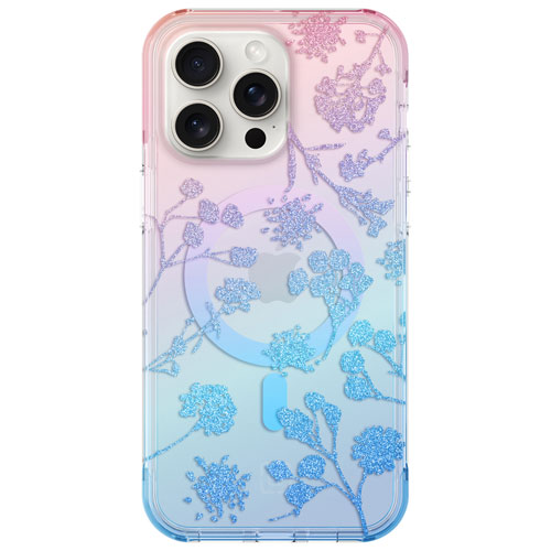 Incipio Forme Fitted Hard Shell Case with MagSafe for iPhone 15 Pro Max - Ombre Floral
