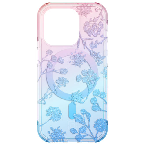 Incipio Forme Fitted Hard Shell Case with MagSafe for iPhone 15 Pro - Ombre Floral