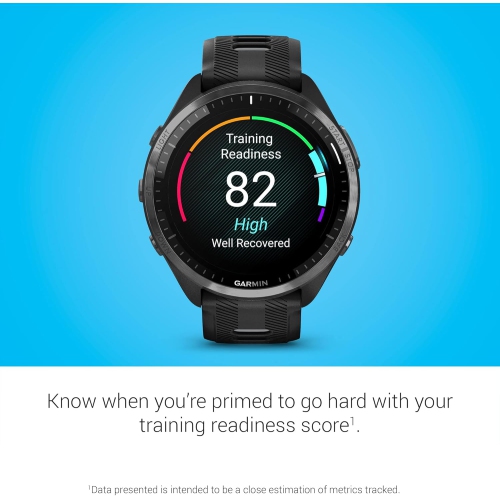 Garmin Forerunner 965 47mm GPS Watch with Heart Rate Monitor - Black/Powder Grey by GARMIN - Open Box condition - Image 6