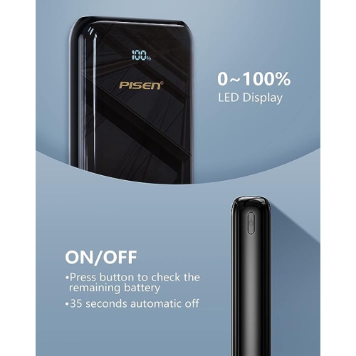 PISEN 20000mAh Charger Power Bank 22.5W