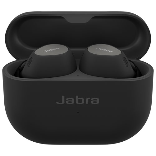Jabra Elite 10 Active In-Ear Noise Cancelling True Wireless Earbuds - Titanium Black - Only at Best Buy