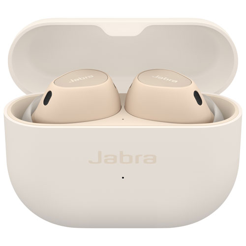 Jabra Elite 10 Active In-Ear Noise Cancelling True Wireless Earbuds - Cream