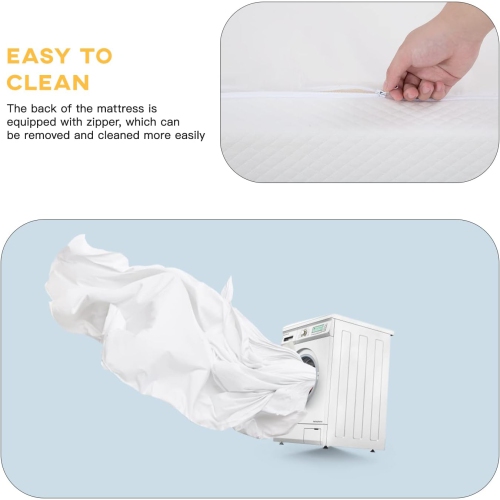 Mattress, Memory Foam Mattress 8 Inch Gel Mattress King for Cool Sleep Pressure Relief, Medium Firm King Mattress CertiPUR-US