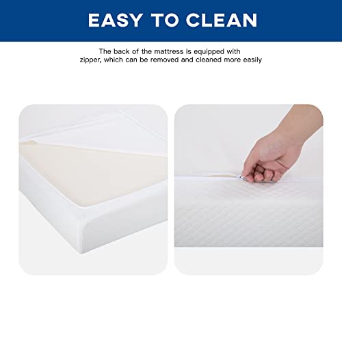 King Mattress 10 inch Gel Memory Foam Mattress for Cool Sleep and Pressure Relief, Medium Firm Mattresses CertiPUR-US Certified/Bed-in-a-Box/Pressure