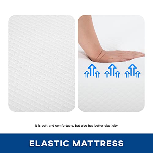 King Mattress 10 inch Gel Memory Foam Mattress for Cool Sleep and Pressure Relief, Medium Firm Mattresses CertiPUR-US Certified/Bed-in-a-Box/Pressure
