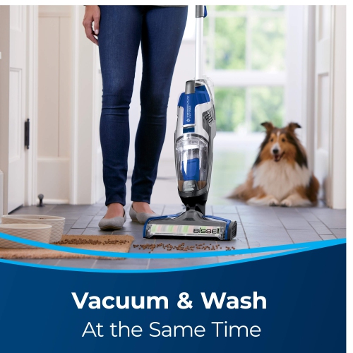 Bissell 2306Y CrossWave Pet All-in-One Multi-Surface Cleaner, Blue 12 x 10.5 x 46 Centimetres