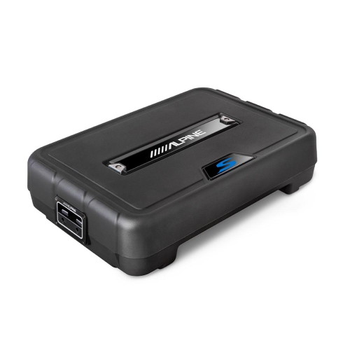 Enceinte préchargée pour haut-parleur d'extrêmes graves SS-SB10 10 po Halo série S d'Alpine