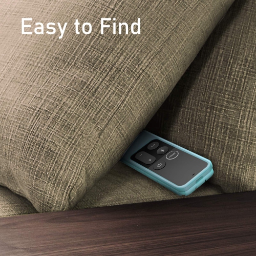 Protective Case for Apple TV 4K / HD Siri Remote - Honey Comb Lightweight Anti Slip Shockproof Silicone Cover for Apple TV 4K 5th/ 4th Gen Siri