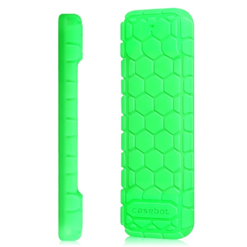 Protective Case for Apple TV 4K / HD Siri Remote - Honey Comb Lightweight Anti Slip Shockproof Silicone Cover for Apple TV 4K 5th/ 4th Gen Siri