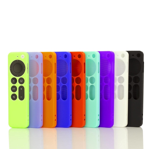 Étui de rechange pour télécommande Glow Green pour nouvel Apple 4K TV série 2021 de 6 génération/télécommande de 6th génération, habillage en