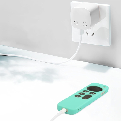 Remplacement du couvercle de télécommande pour le nouveau Apple 4K TV série 2021 de 6 génération/télécommande de 6th génération, étui en silicone