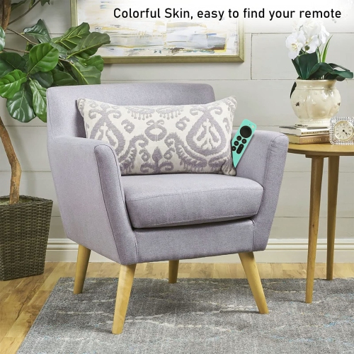 Remplacement du couvercle de télécommande pour le nouveau Apple 4K TV série 2021 de 6 génération/télécommande de 6th génération, étui en silicone