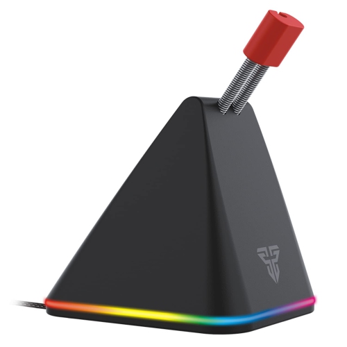 Prisma+ MBR01 Mouse Cable Bungee RGB Mouse Cord Holder and Cable Management Device for Esports, Black