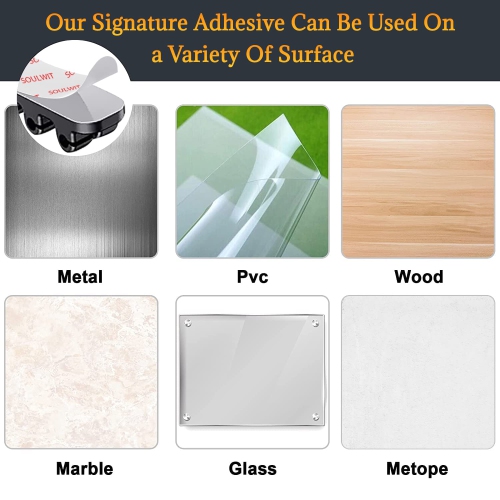 Upgraded Cable Holder Clips, 3-Pack Cable Management Cord Organizer Clips Silicone Self Adhesive for Desktop USB Charging Cable Power Cord Mouse