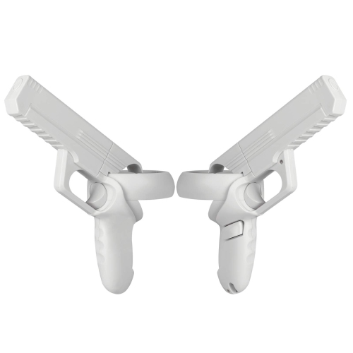 Esimen Pistol Grips Compatible for Oculus Quest 2 Game Gun Set Accessories for Pistol Whip VR Game, Gun Controller for Meta Quest 2,Enhanced FPS
