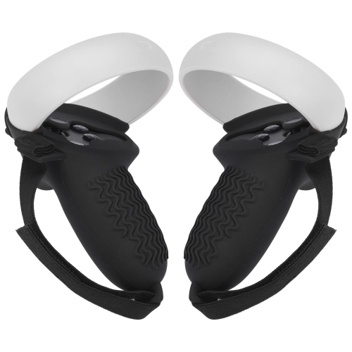 Touch Controller Grip Cover for Oculus Quest 2, Anti-Throw Protective Handle Sleeve Oculus Quest 2 Accessories with Adjustable Wrist Knuckle Strap