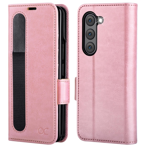 HLD  Samsung Galaxy Z Fold 5 5G Wallet Case \w S Pen Holder, Pu Leather Flip Folio Case \w Card Slots Rfid Blocking Kickstand Phone Case 7.6 Inch For