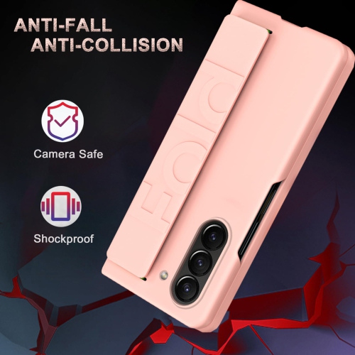 Samsung Galaxy Z Fold 5 Case with Wristband,Shockproof PC Cover Protection Thin Lightweight Bumper Case for Samsung Galaxy Z Fold 5 Cases