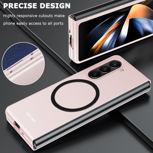 Samsung Galaxy Z Fold 5 Phone Case Wireless Charging,Compatible with Magsafe Wireless Charger Fold 5 Phone Case for Galaxy Z Fold 5 Slim Case