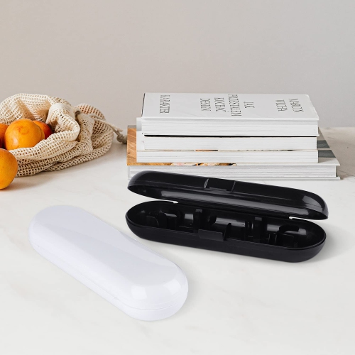 Ensemble de 2 étuis à brosses à dents électriques pour brosse à dents Pro d'Oral-B et autres brosses à dents électriques, porte-brosses à dents