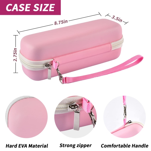 Toothbrush Travel Case Compatible with Oral-B Pro 1000, 2000, 3000, 3500, 1500/ for Philips Sonicare ProtectiveClean 4100 5100 Electric Toothbrush