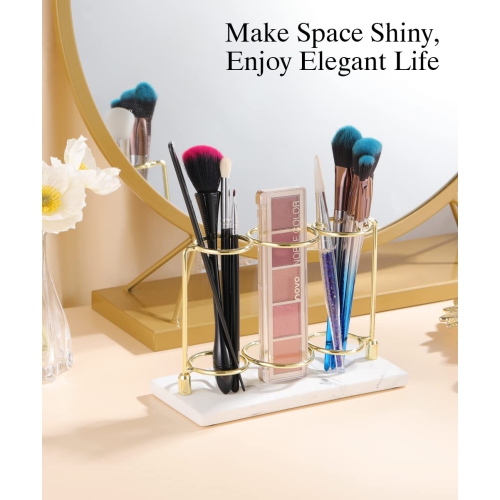 Electric Toothbrush Holder, 3 Slots 2-Layer Resin Electric Toothbrush Holder Bathroom Toothpaste Razor Storage Non-slip Organizer for Bathroom