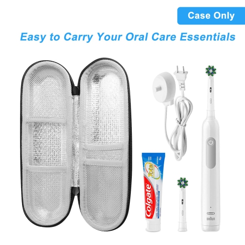 Étui de transport pour brosse à dents électrique pour Oral-B/Pro 1000 1500 5000 7000 6000 9600, Sonicare 4100 6100 5100 6500 7500 de Philips, étui