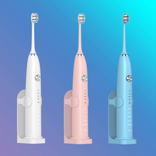 Upgraded Adhesive Electric Toothbrush Holder Wall Mounted Adjustable Toothpaste Organizer 4 Pack