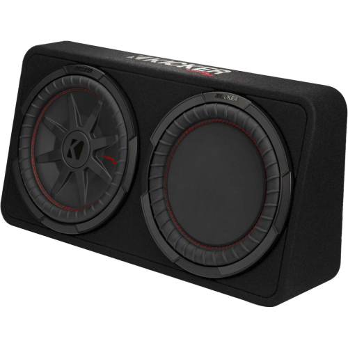 Kicker 48TCWRT122 CompRT 12"(30cm) subwoofer in thin profile encl, 2ohm, RoHS Compliant
