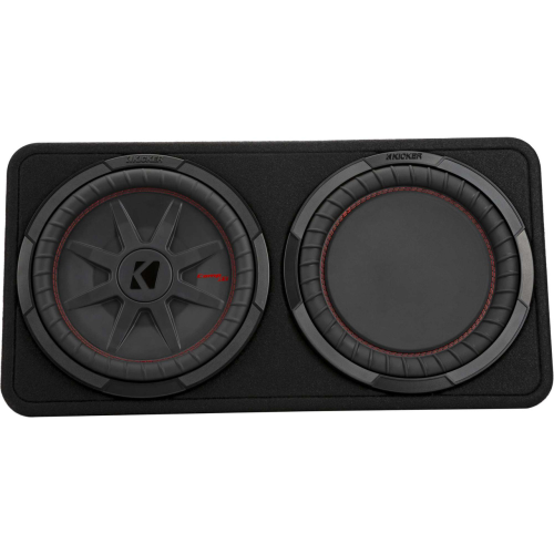Kicker 48TCWRT122 CompRT 12"(30cm) subwoofer in thin profile encl, 2ohm, RoHS Compliant