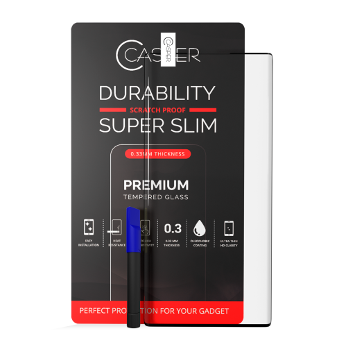 Replacement Casper UV Tempered Glass With Glue Compatible For Samsung Galaxy Note 20 Ultra (Retail Pack)
