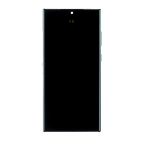 Replacement OLED Assembly With Frame Compatible For Samsung Galaxy S23 Ultra 5G (Service Pack) (Phantom Black)
