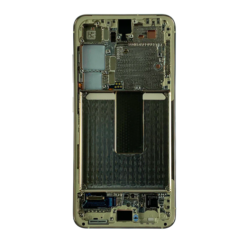Replacement OLED Assembly With Frame Compatible For Samsung Galaxy S23 5G (Service Pack) (Cream)